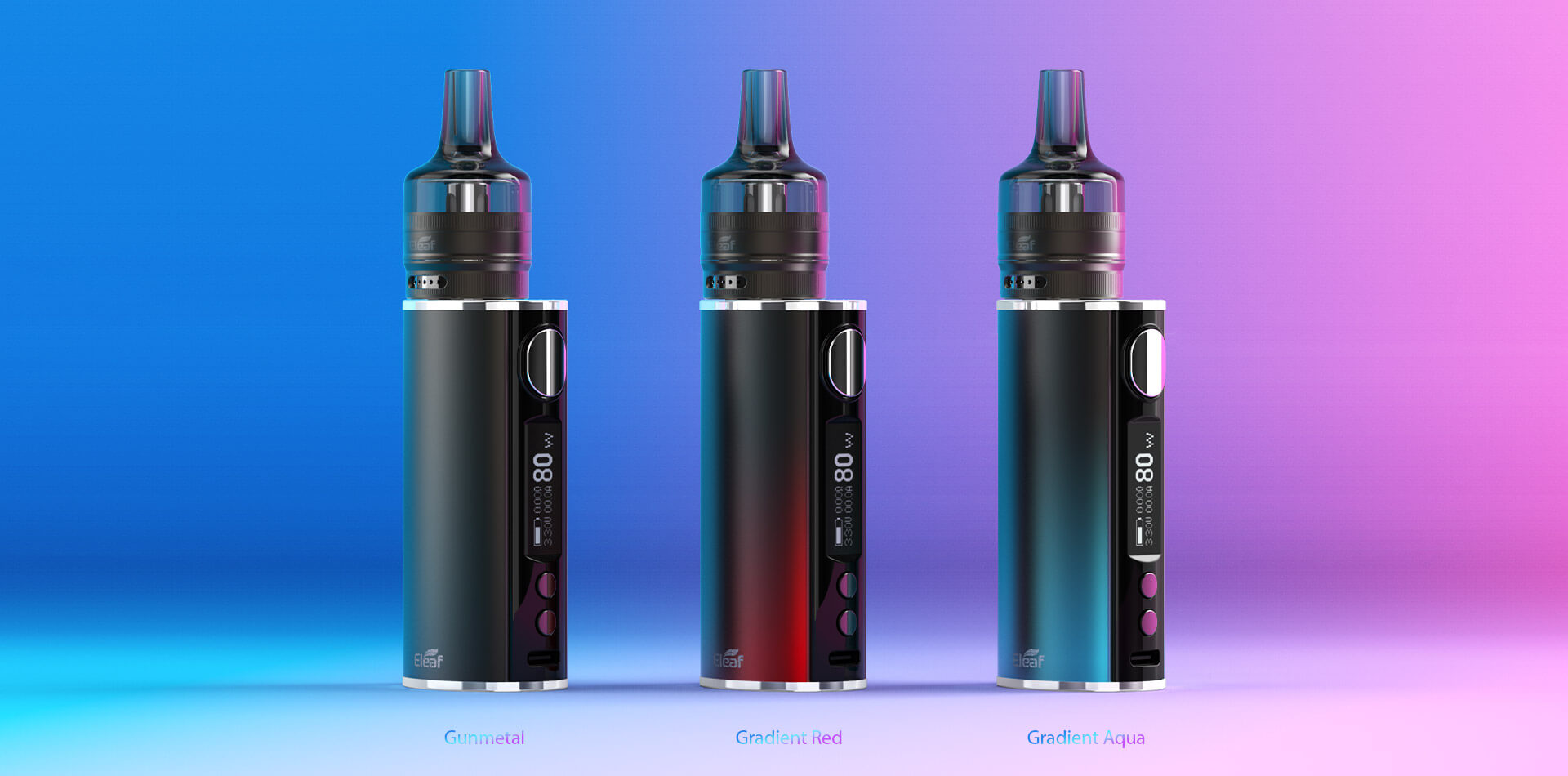 iStick T80 with GTL Pod Tank - Eleaf electronic cigarette